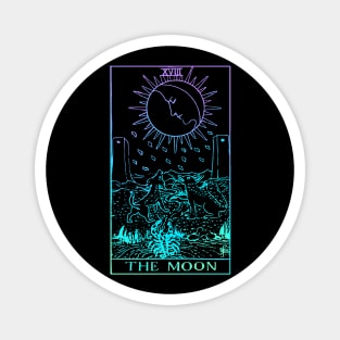 The Moon Tarot Card Magnet